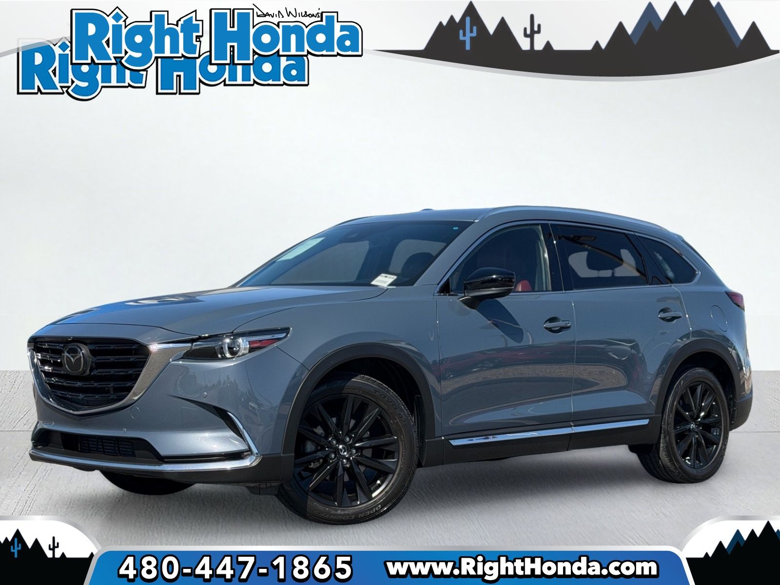 Polymetal Gray Metallic 2022 Mazda CX-9 Carbon Edition AWD SUV / Crossover All-Wheel Drive 6-Speed Automatic