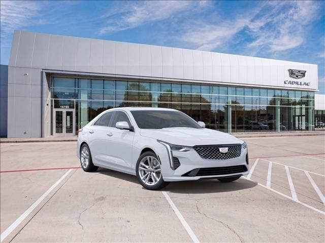 2026 Cadillac CT4 Luxury White at Bayway Cadillac of The Woodlands