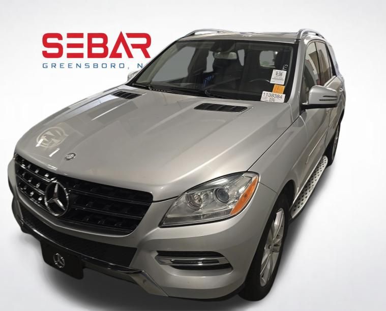 Silver 2014 Mercedes-Benz M-Class SUV / Crossover All-Wheel Drive 7-Speed Automatic