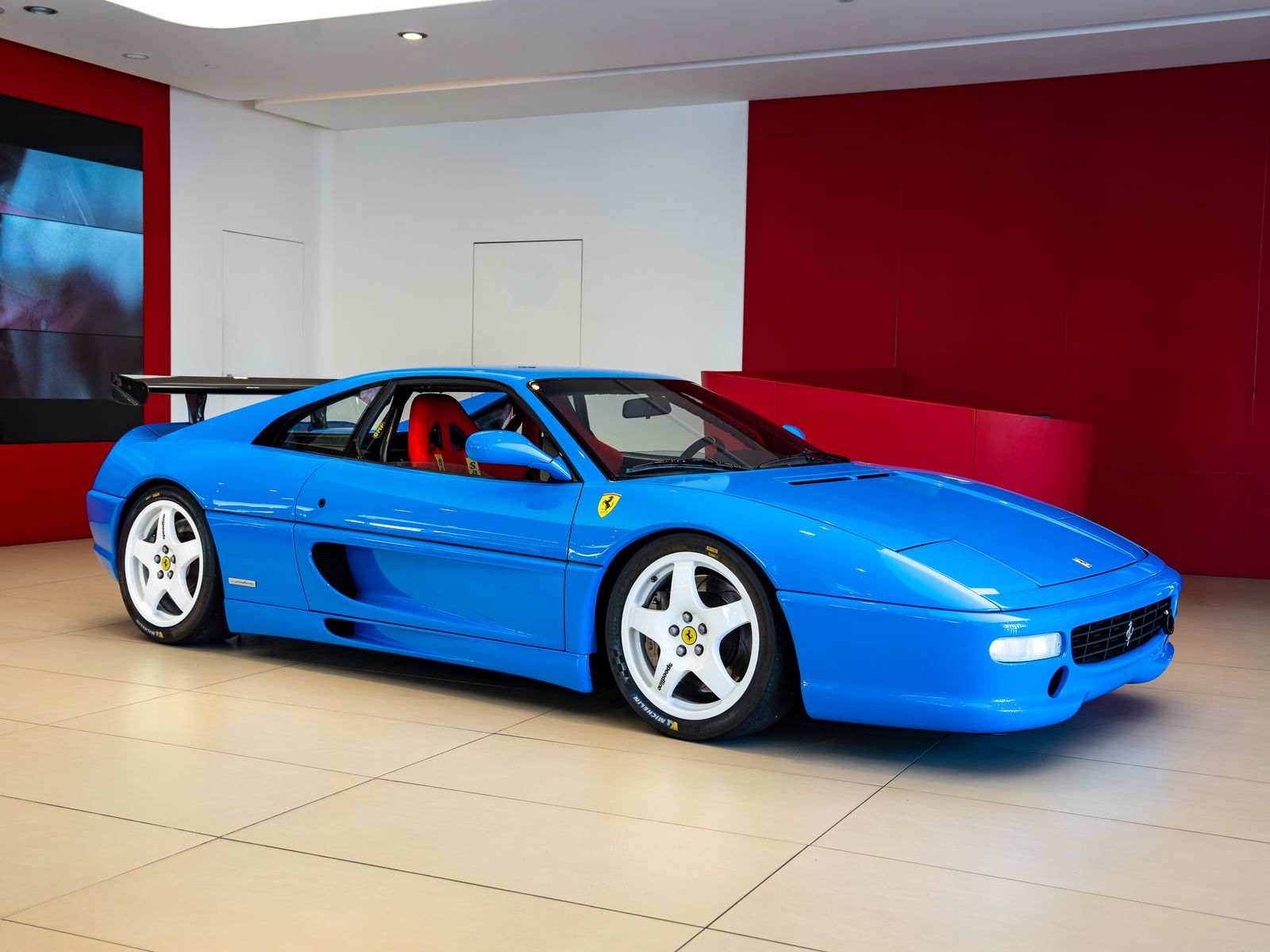 Azzuro Dino 1998 Ferrari F355 Coupe 6-Speed Manual
