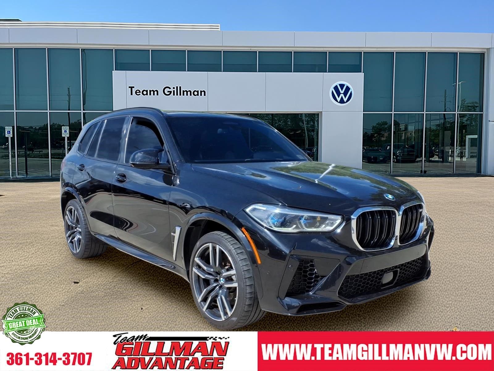 Black Sapphire Metallic 2021 BMW X5 M SUV / Crossover All-Wheel Drive 8-Speed Automatic