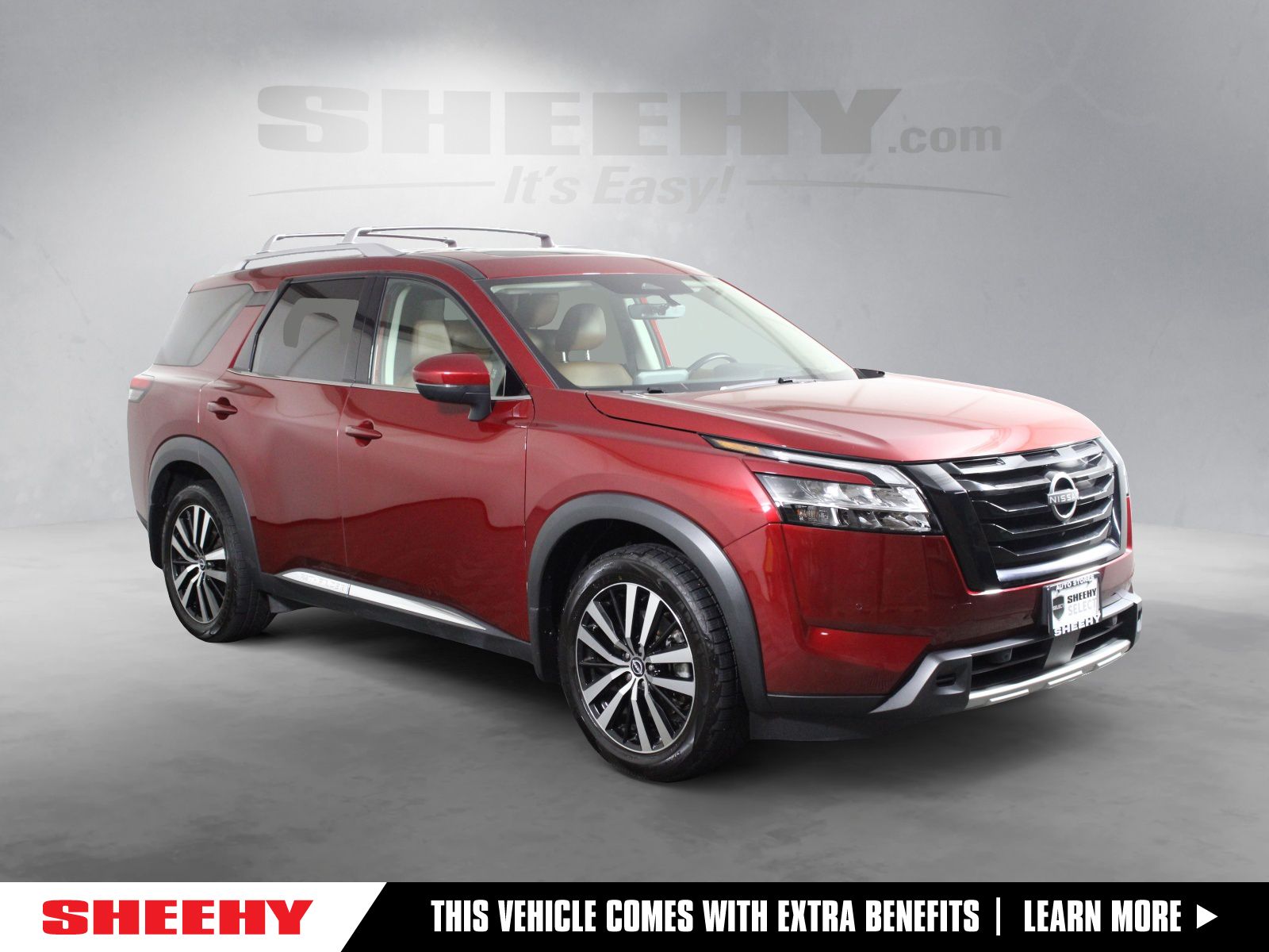 Red (Scarlet Ember Tintcoat) 2023 Nissan Pathfinder SUV / Crossover All-Wheel Drive 9-Speed Automatic