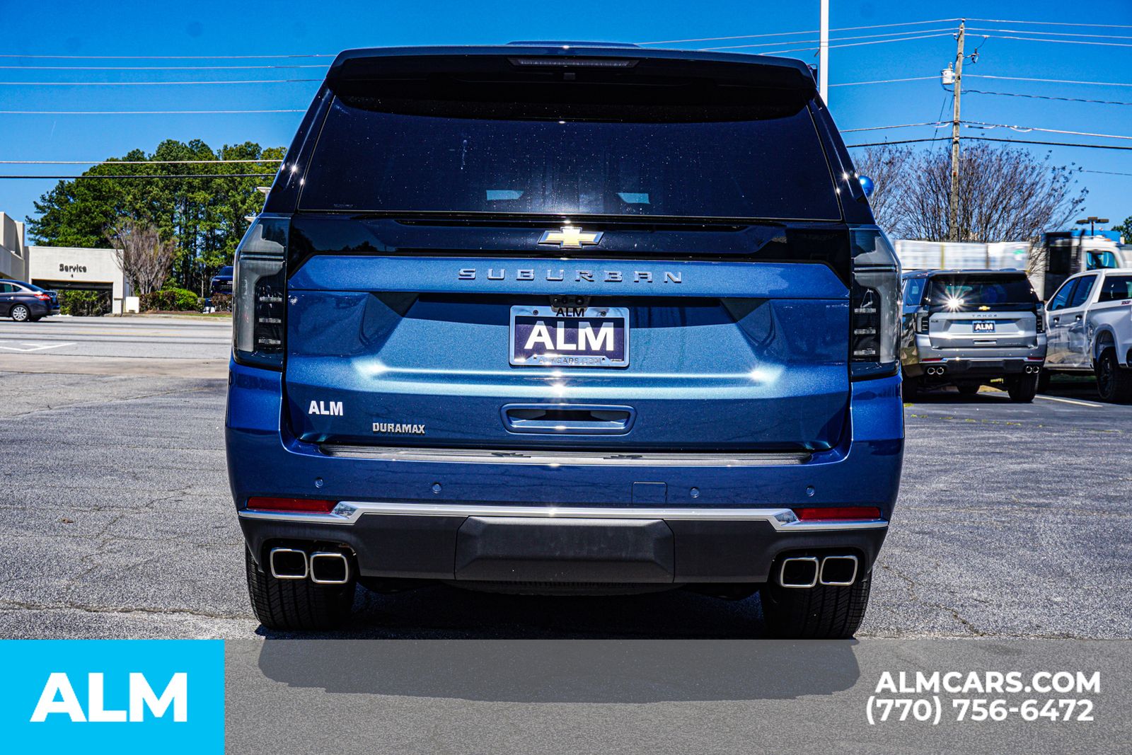 Used 2025 Blue Chevrolet High Country image 13