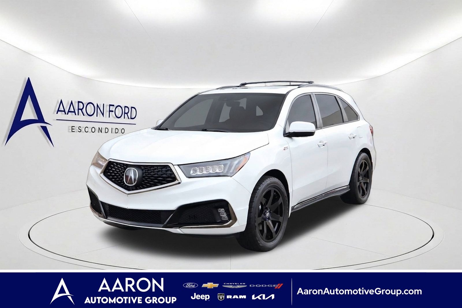 Platinum White Pearl 2020 Acura MDX SUV / Crossover All-Wheel Drive 9-Speed Automatic