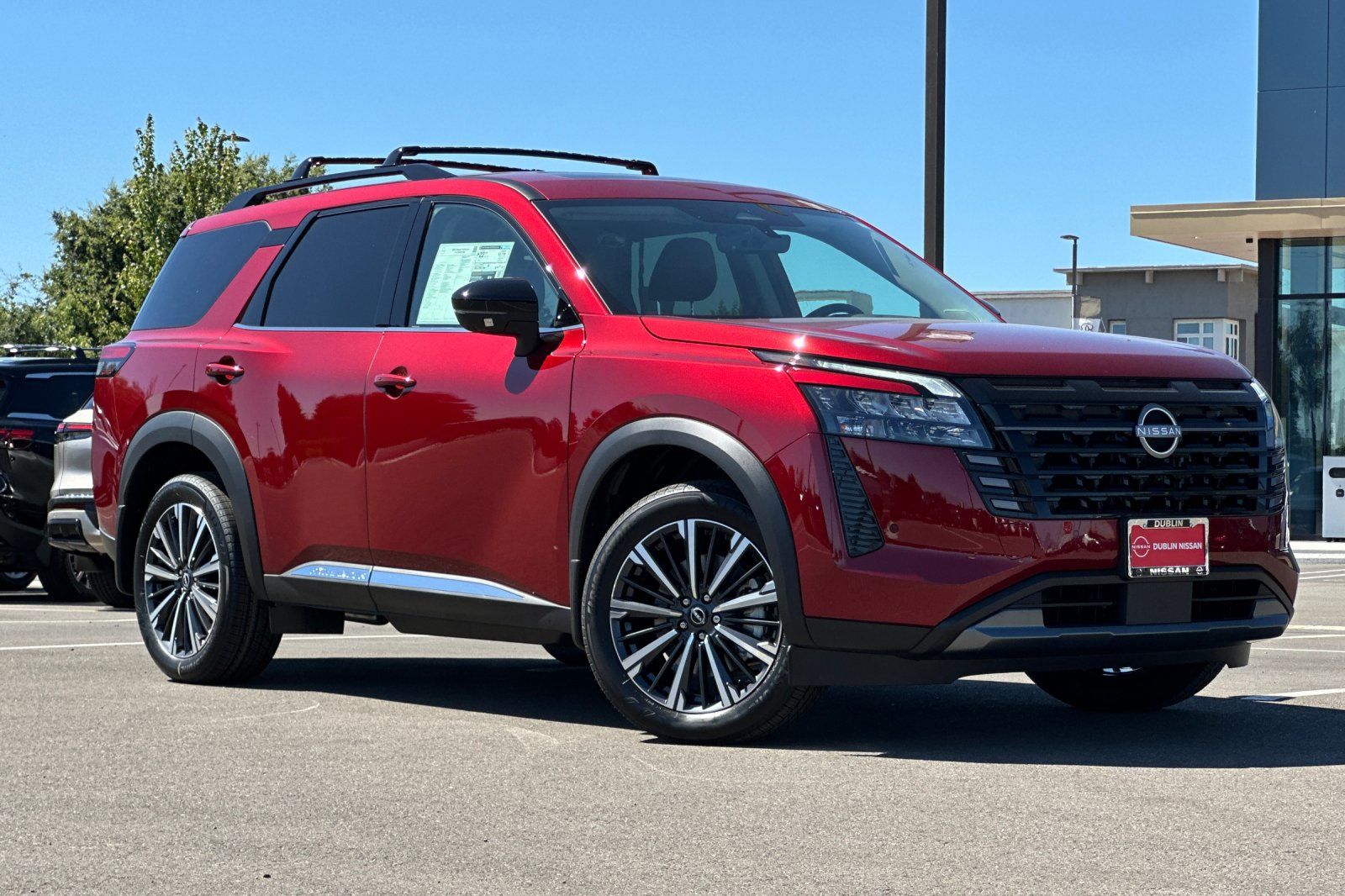 Red (Scarlet Ember Tintcoat) 2026 Nissan Pathfinder SUV / Crossover All-Wheel Drive 9-Speed Automatic