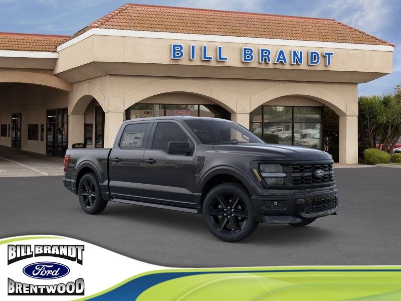 Black Metallic 2026 Ford F-150 STX 4dr SuperCrew 4WD Pickup Truck Four-Wheel Drive Automatic