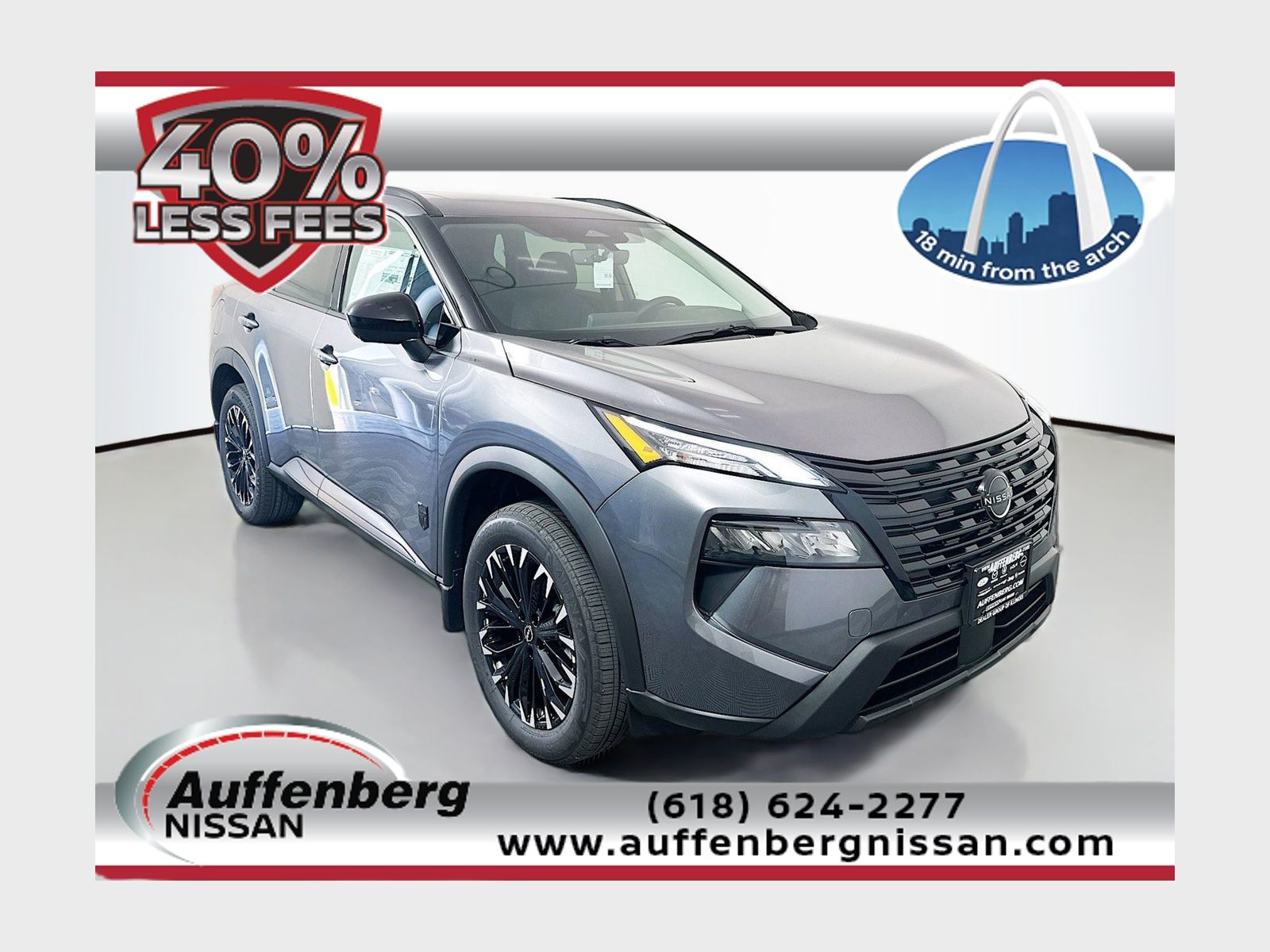 Gray (Gun Metallic) 2026 Nissan Rogue SUV / Crossover All-Wheel Drive Continuously Variable Transmission