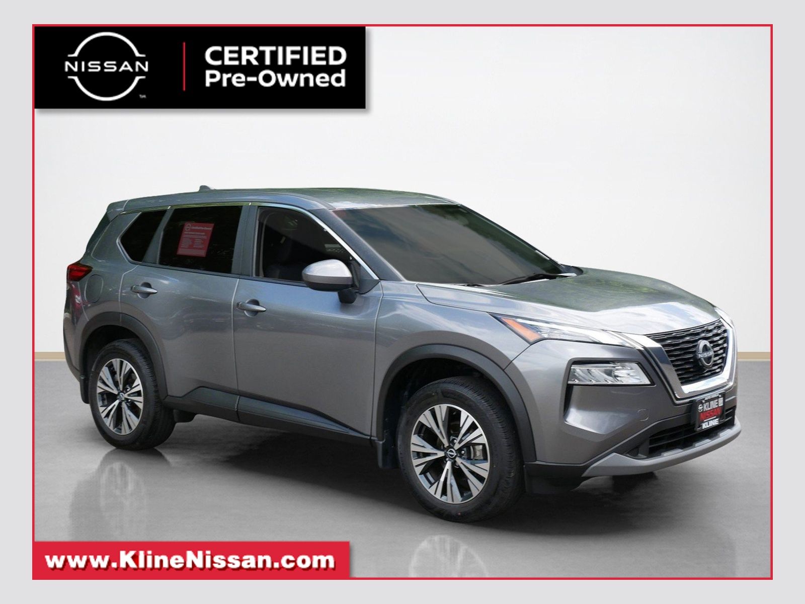 Gray (Gun Metallic) 2023 Nissan Rogue SUV / Crossover All-Wheel Drive Continuously Variable Transmission