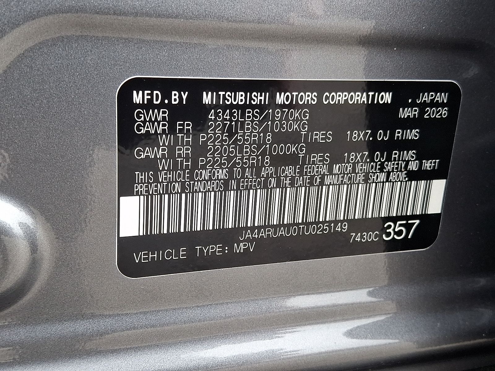 New 2026 Mitsubishi Outlander Sport SUV