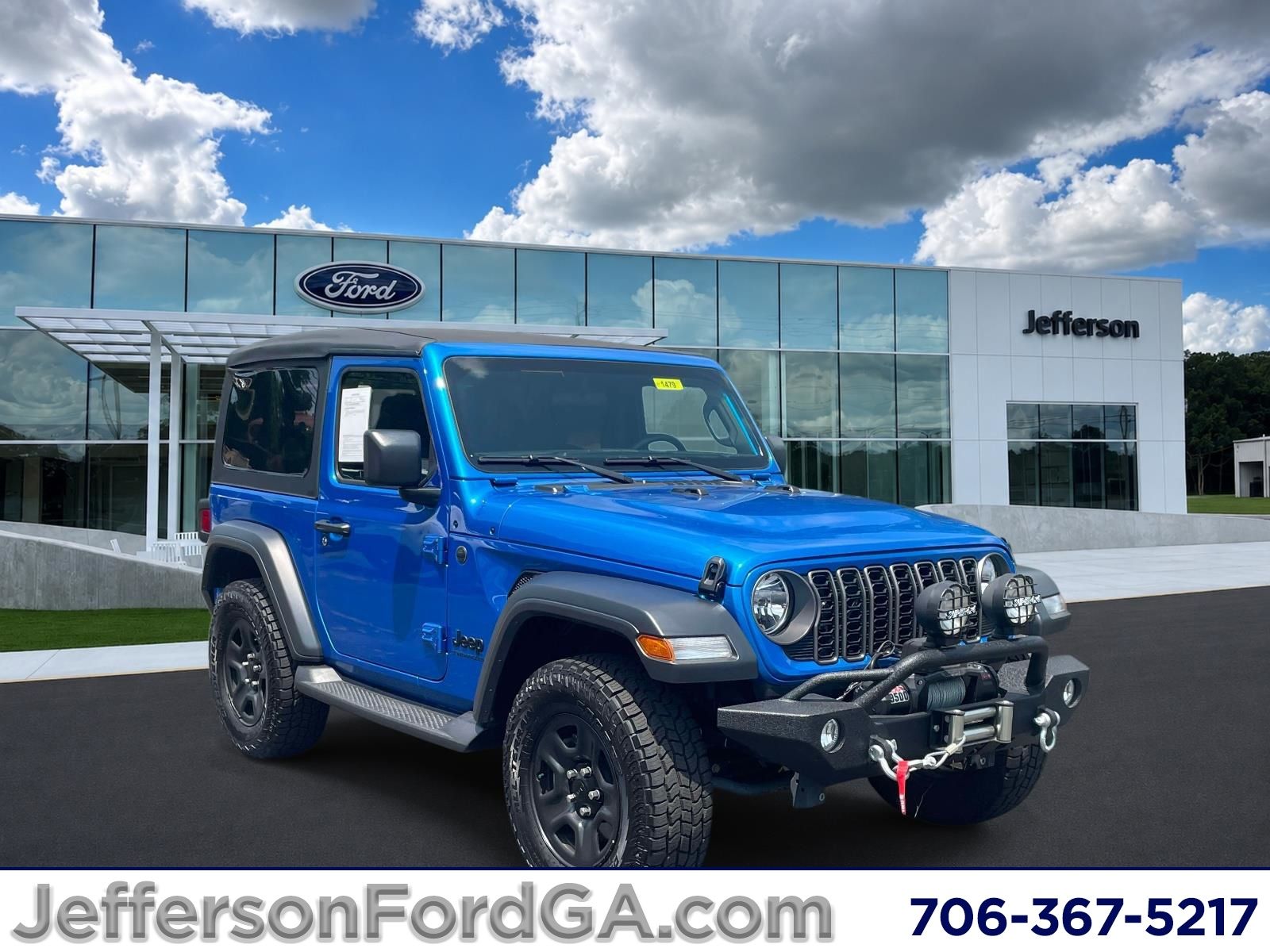 Blue Pearl 2025 Jeep Wrangler SUV / Crossover Four-Wheel Drive 8-Speed Automatic