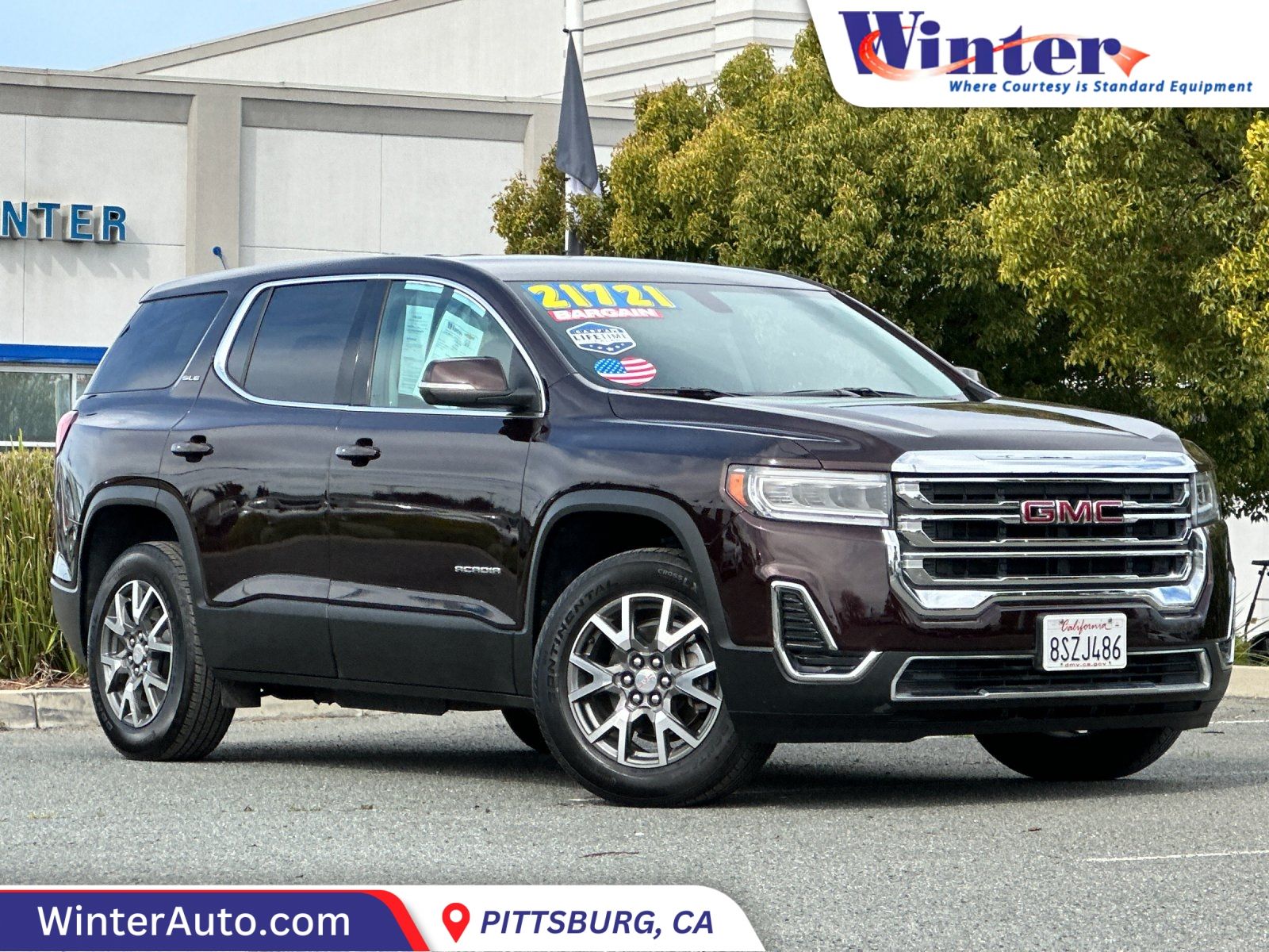 2020 GMC Acadia SLE FWD