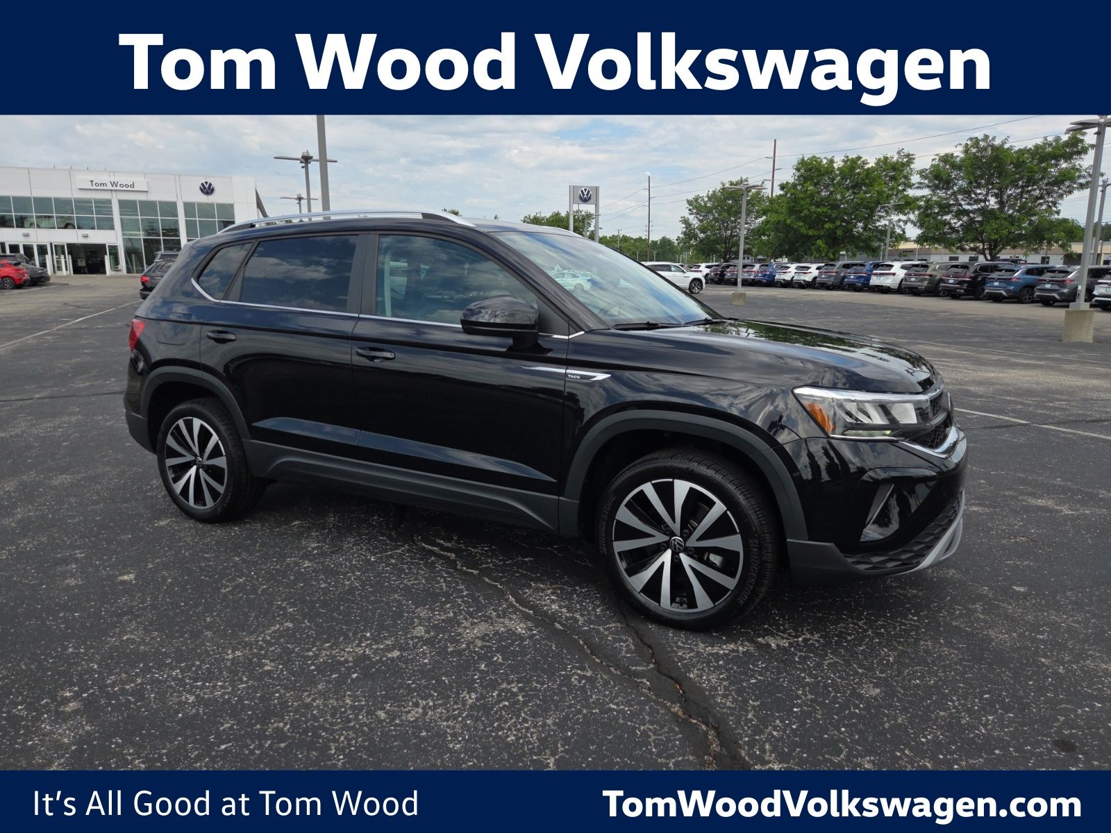used 2023 Volkswagen Taos car, priced at $24,150