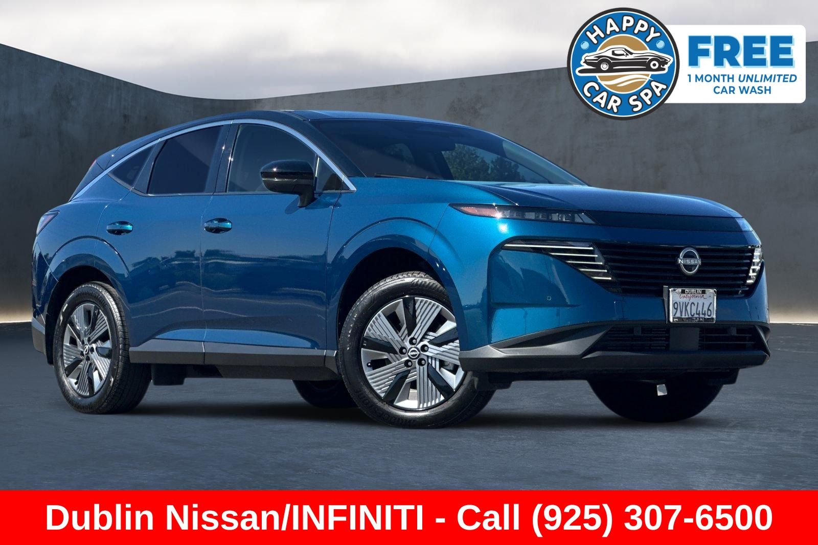 Aurora Blue Pearl Metallic/Super Black 2025 Nissan Murano SUV / Crossover All-Wheel Drive 9-Speed Automatic