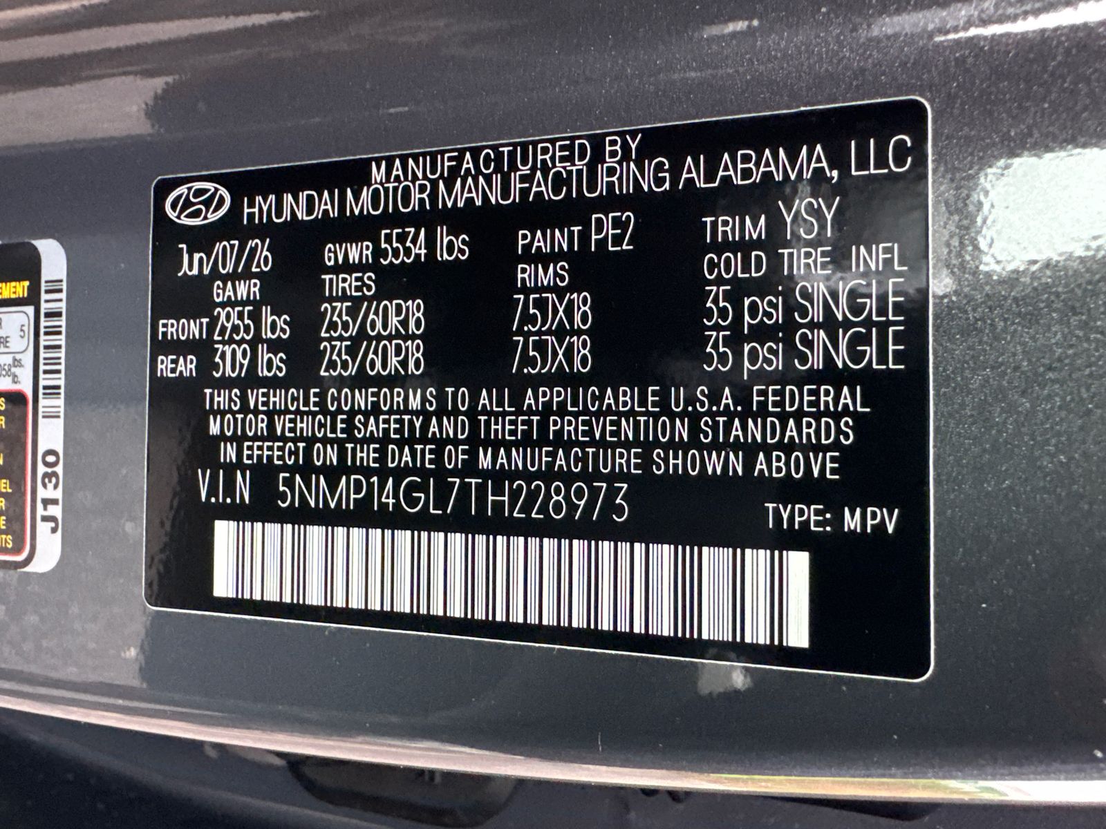 New 2026 Gray Hyundai SE image 33