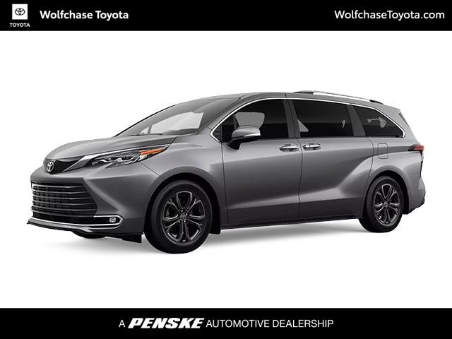 Heavy Metal 2026 Toyota Sienna Minivan All-Wheel Drive Continuously Variable Transmission