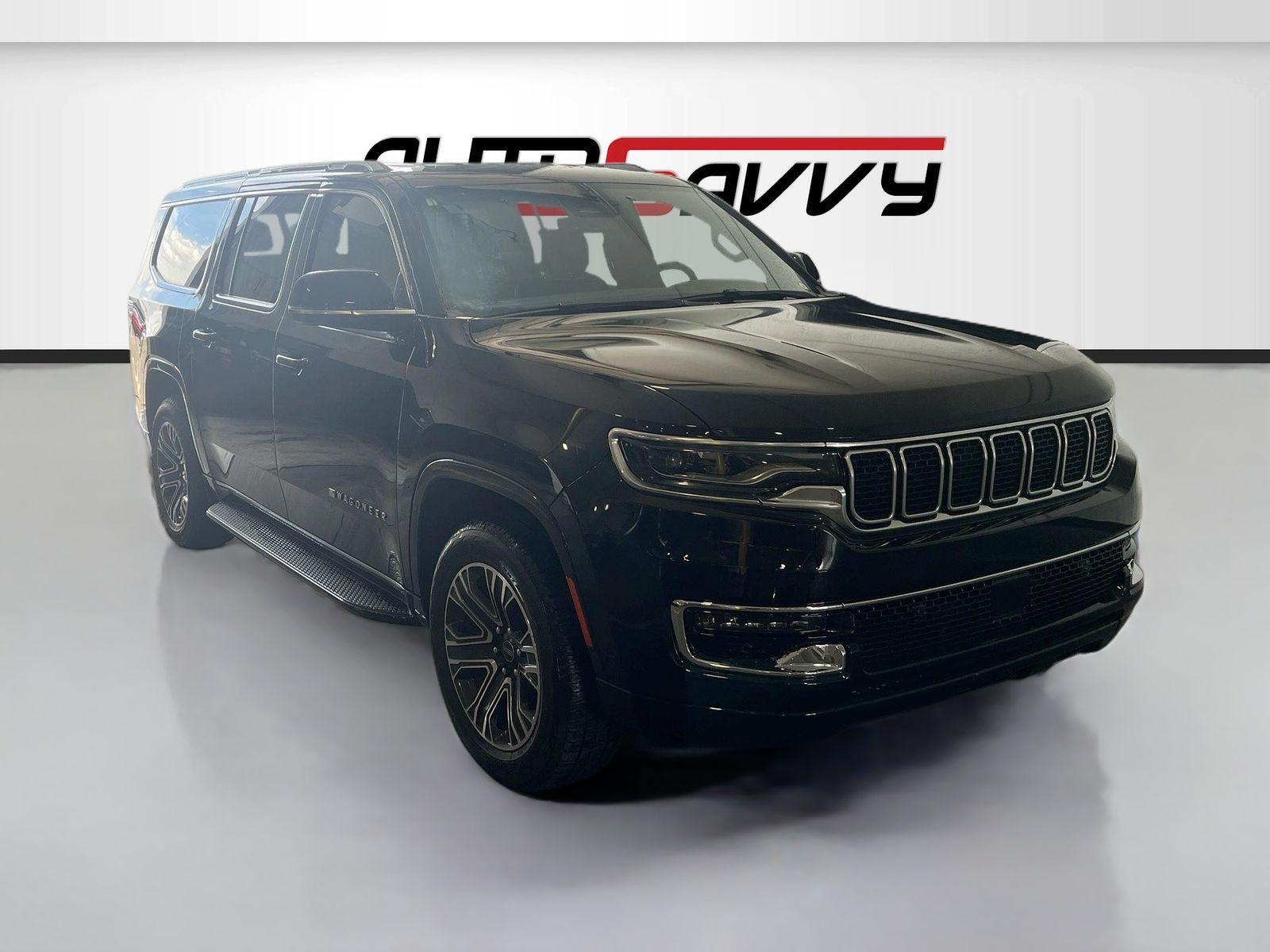 Diamond Black Crystal Pearlcoat 2025 Jeep Wagoneer L SUV / Crossover Four-Wheel Drive 8-Speed Automatic