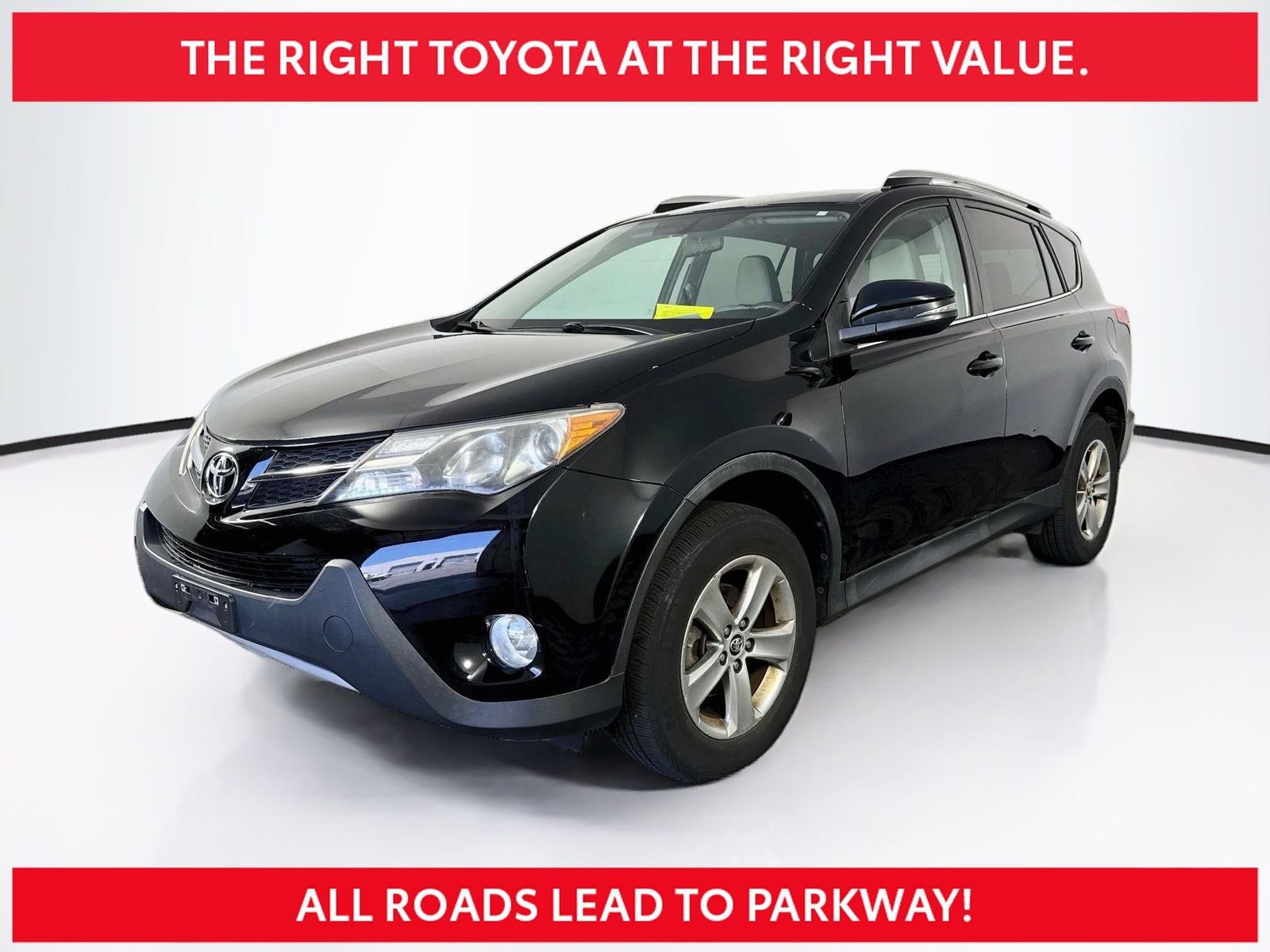 Black 2015 Toyota RAV4 SUV / Crossover All-Wheel Drive 6-Speed Automatic