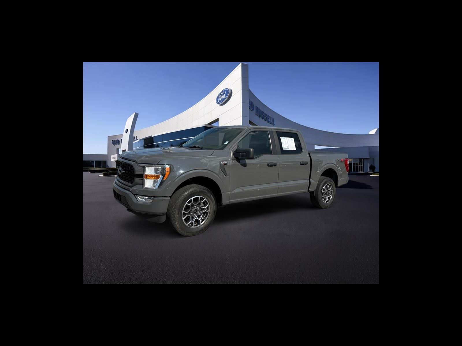 Gray (Lead Foot) 2021 Ford F-150 Pickup Truck Four-Wheel Drive Automatic