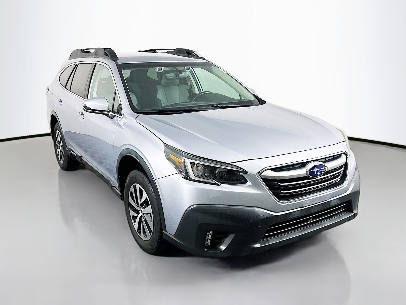 Ice Silver Metallic 2021 Subaru Outback SUV / Crossover All-Wheel Drive Continuously Variable Transmission