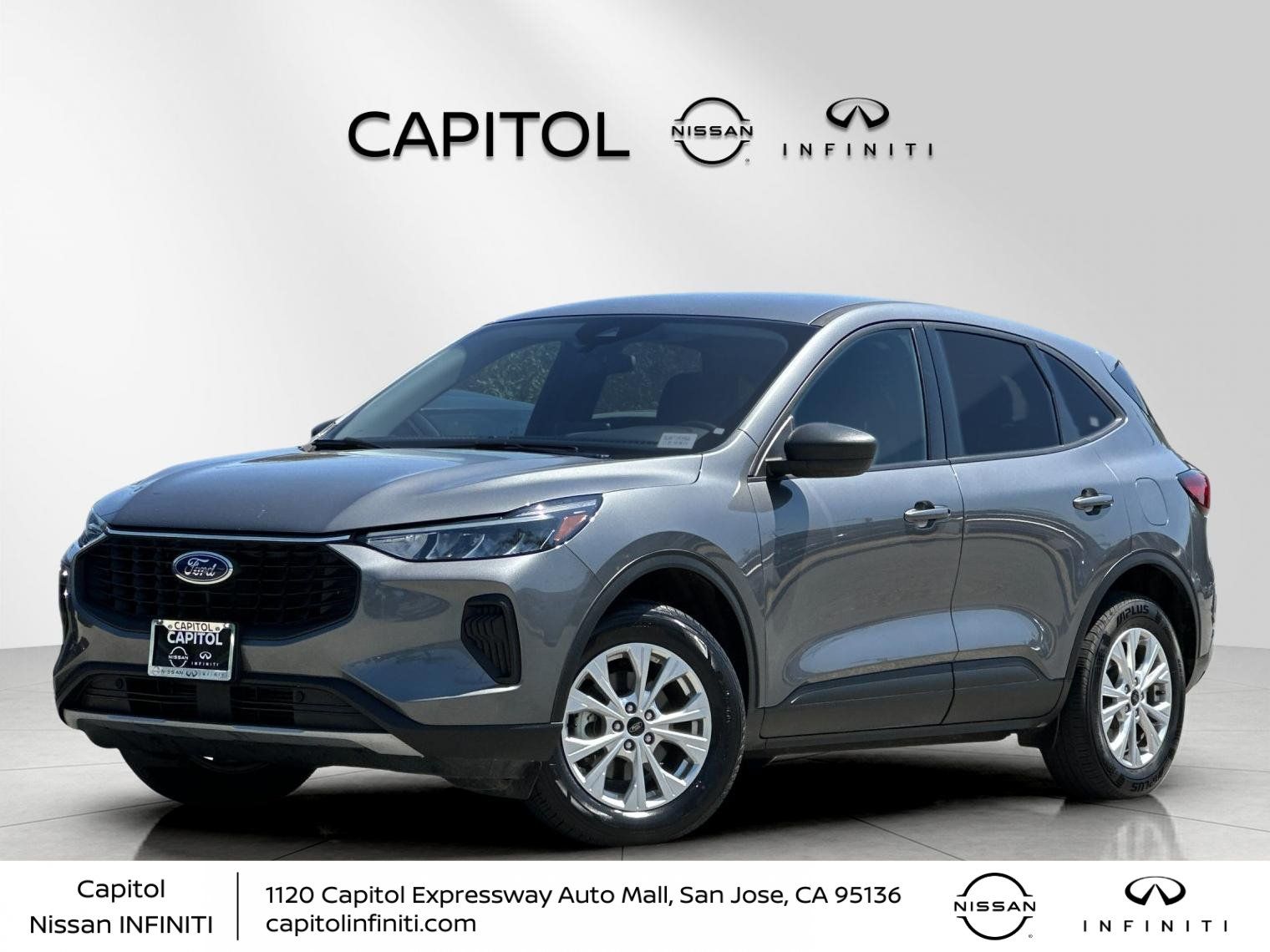Carbonized Gray Metallic 2025 Ford Escape SUV / Crossover All-Wheel Drive 8-Speed Automatic