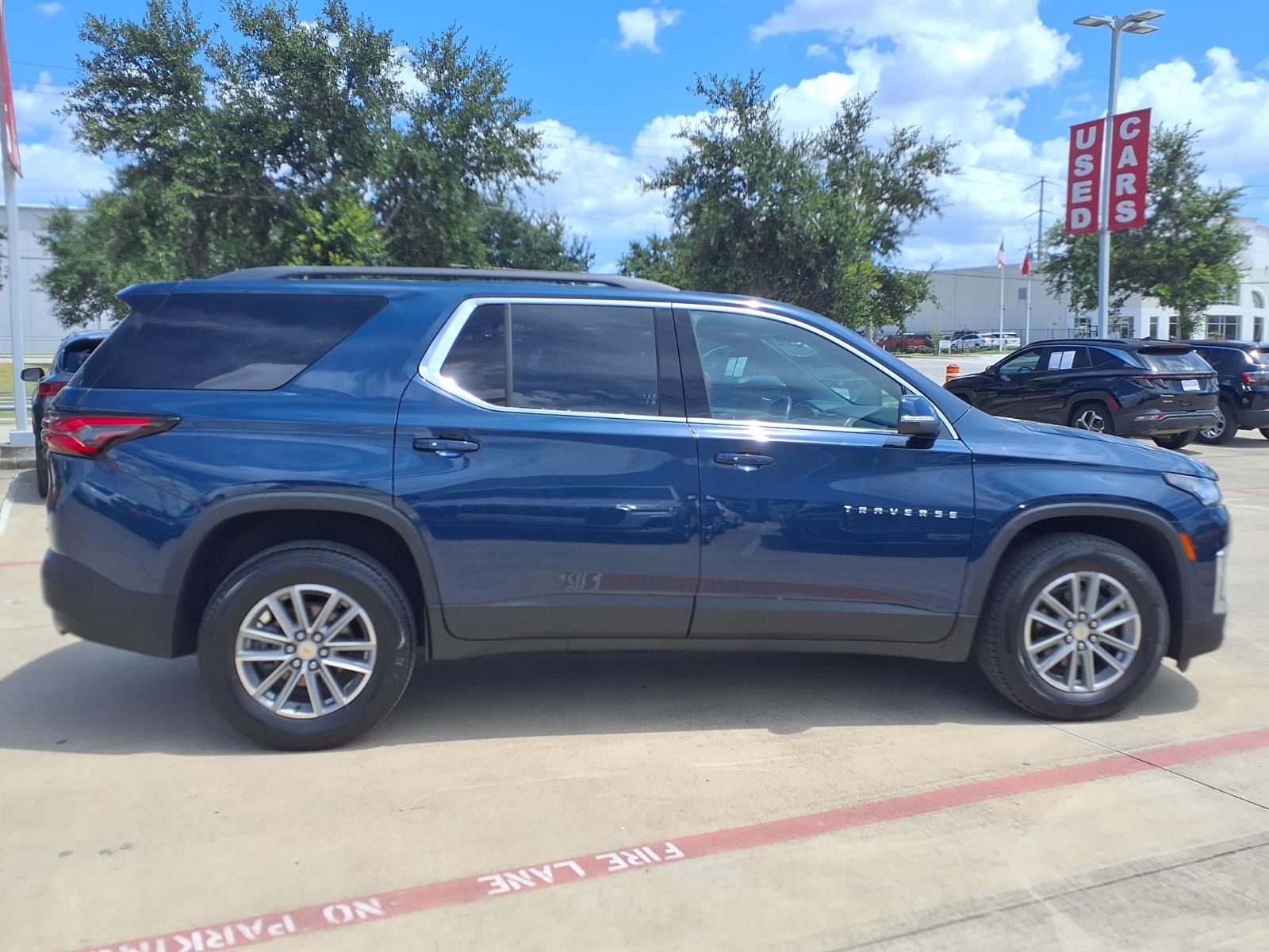2023 Chevrolet Traverse LT Blue at DeMontrond Gulf Freeway