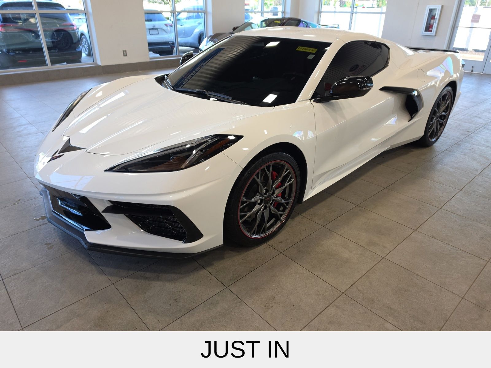Arctic White 2024 Chevrolet Corvette Coupe Rear-Wheel Drive 8-Speed Dual Clutch