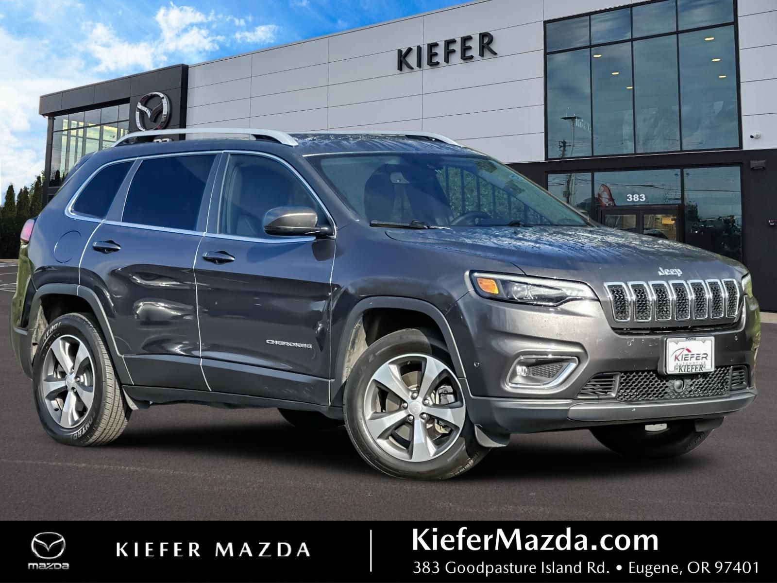 Gray (Granite Crystal Metallic Clearcoat) 2019 Jeep Cherokee Limited 4WD SUV / Crossover Four-Wheel Drive 9-Speed Automatic