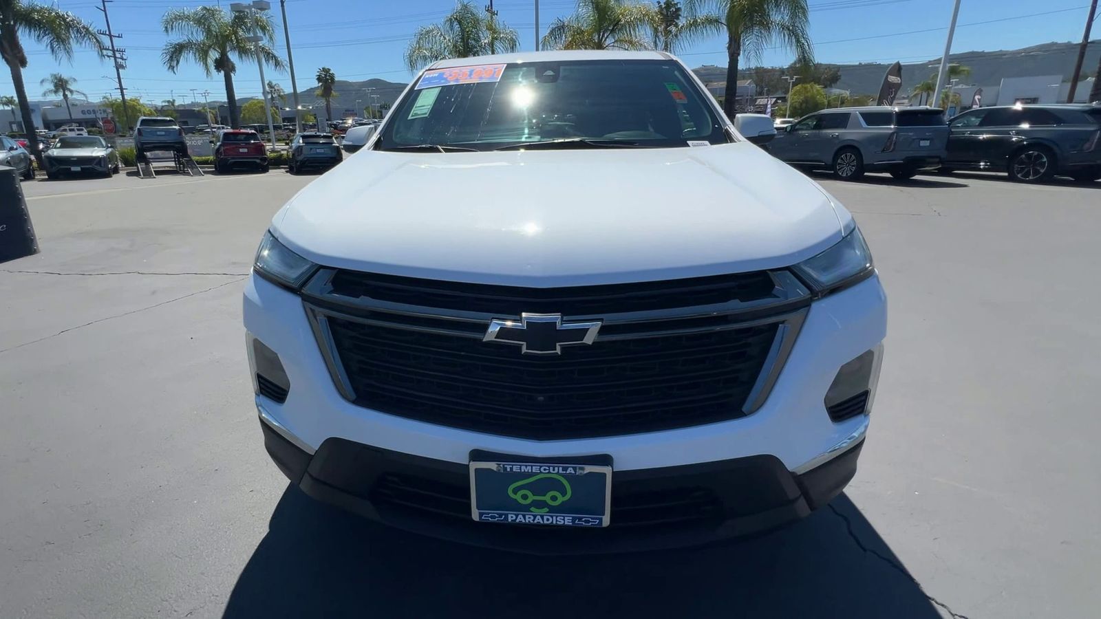 used 2023 Chevrolet Traverse car, priced at $36,076