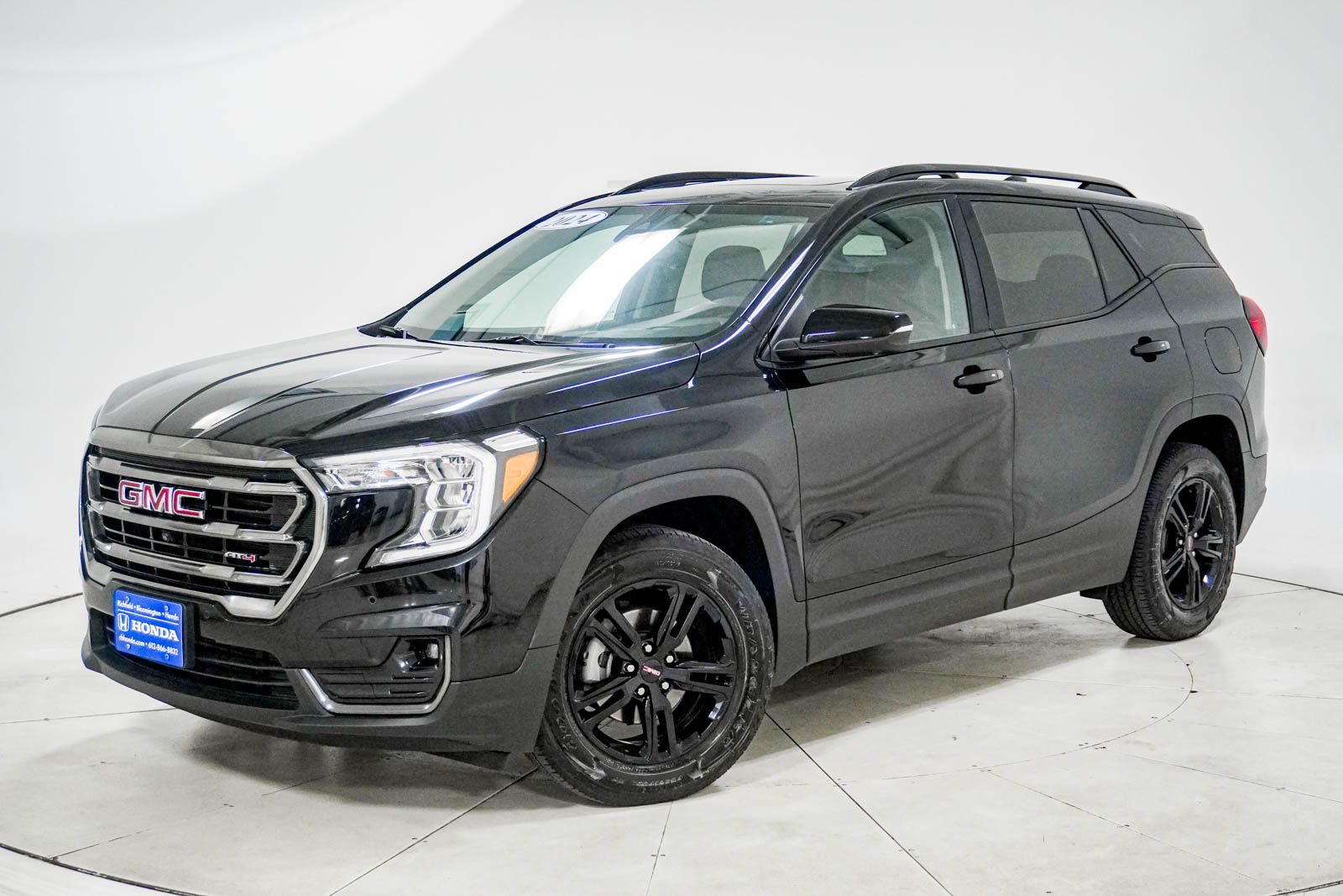 Black (Ebony Twilight Metallic) 2024 GMC Terrain AT4 AWD SUV / Crossover All-Wheel Drive 9-Speed Automatic