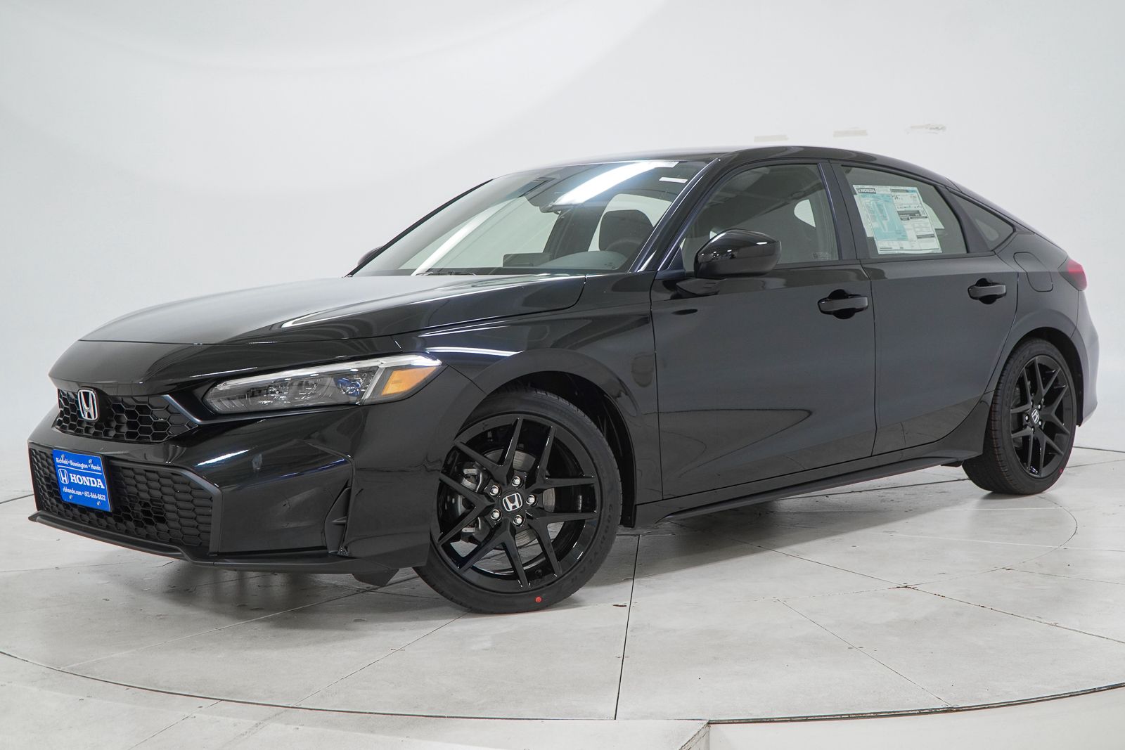 Crystal Black Pearl 2026 Honda Civic Hatchback Hatchback Front-Wheel Drive Continuously Variable Transmission