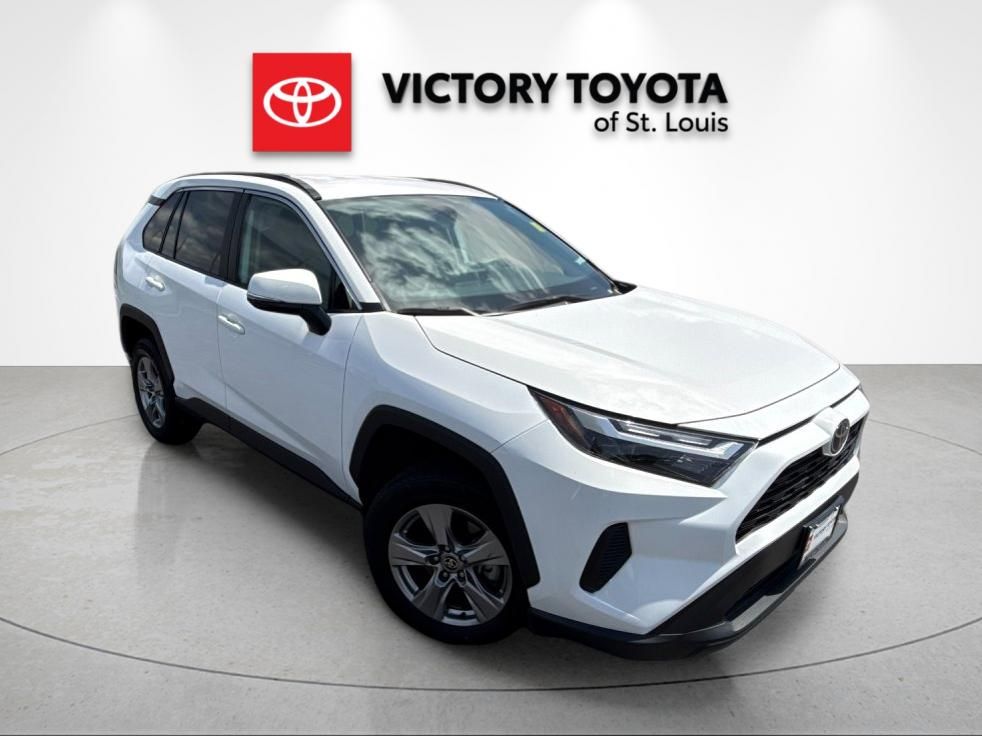 Ice Cap 2025 Toyota RAV4 SUV / Crossover Front-Wheel Drive 8-Speed Automatic