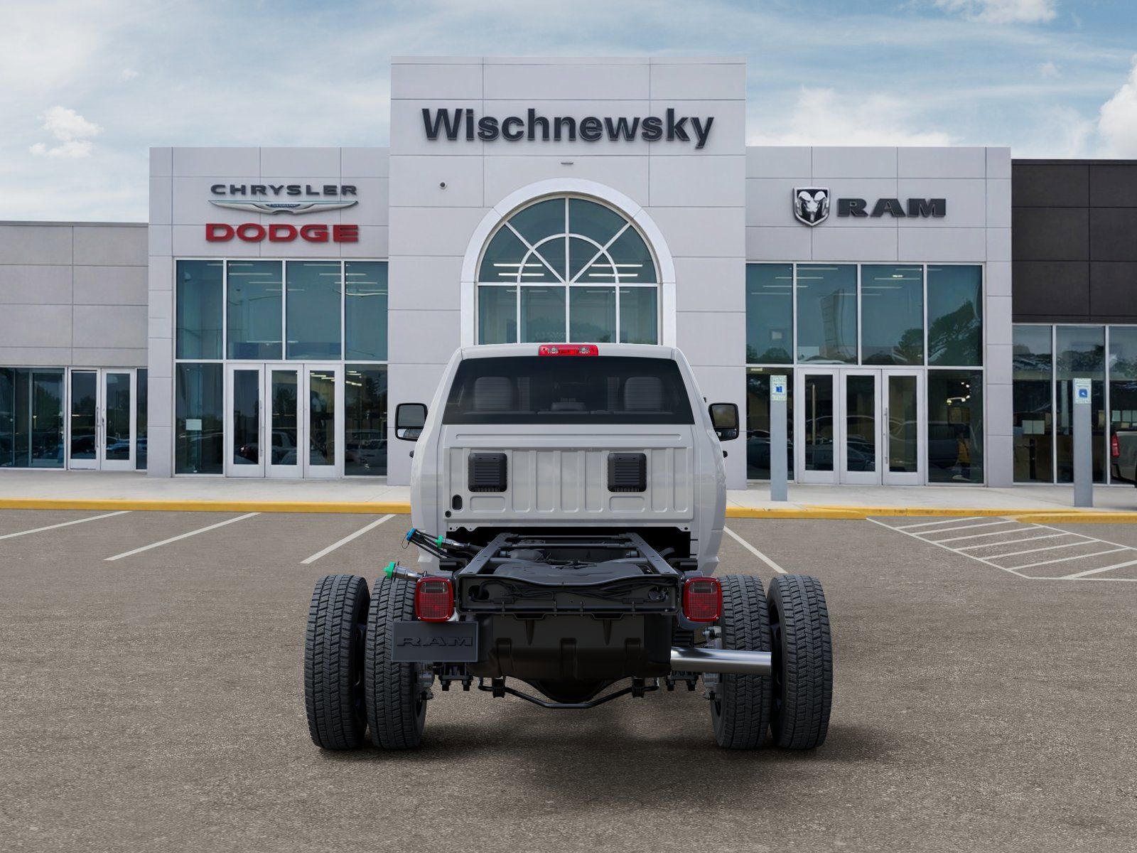 2026 Ram 5500HD Tradesman White at Texan Dodge Chrysler Jeep Ram