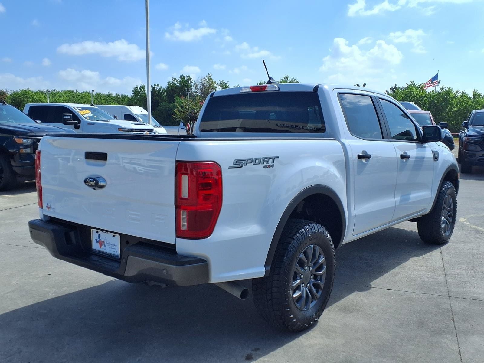 2023 Ford Ranger XLT White at Parkway Family Mazda