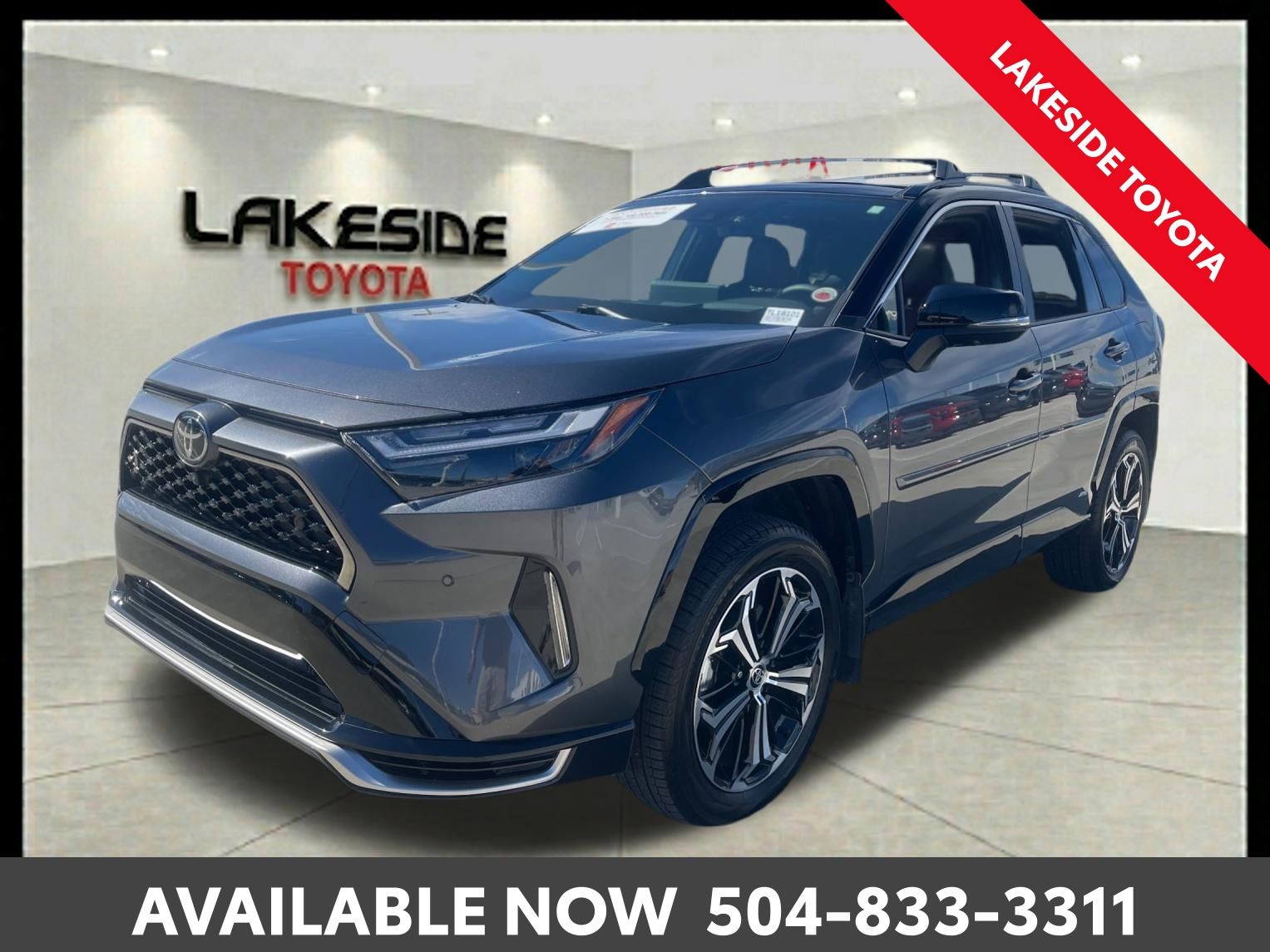 Silver 2025 Toyota RAV4 Plug-in Hybrid XSE AWD SUV / Crossover All-Wheel Drive Continuously Variable Transmission