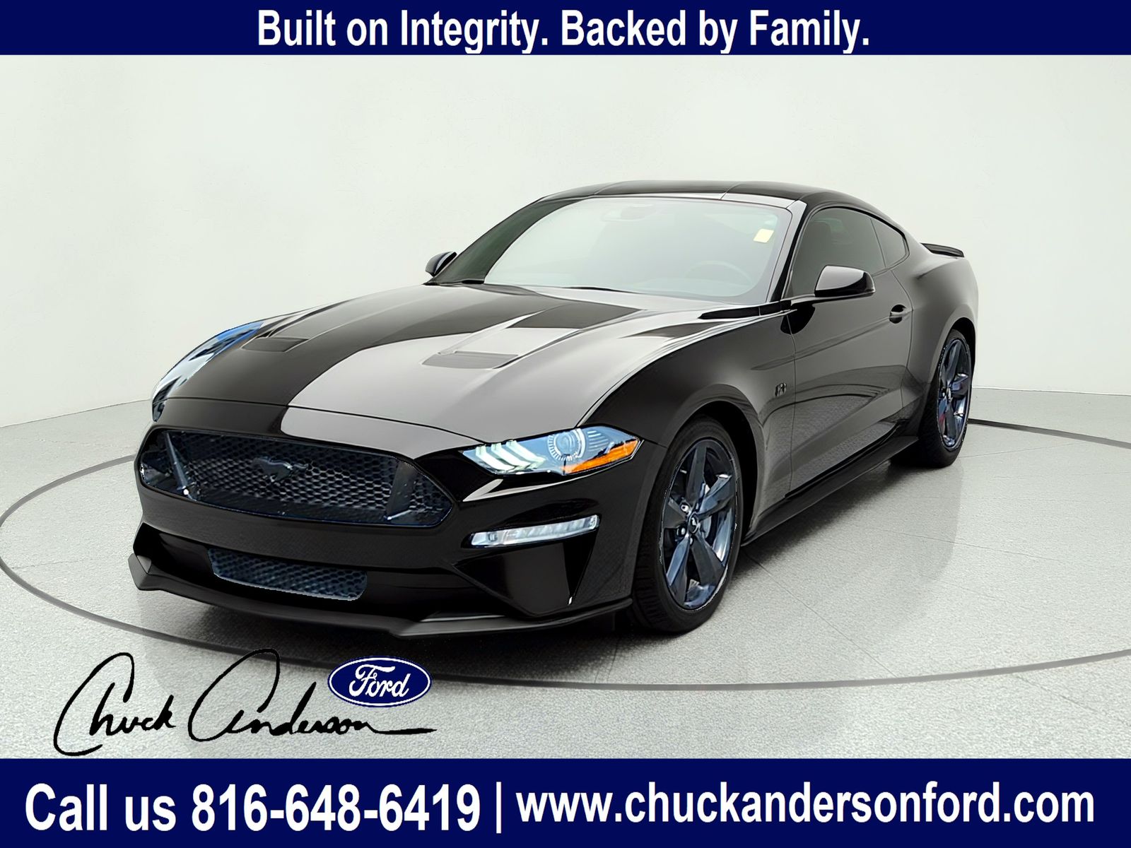 Shadow Black 2021 Ford Mustang Coupe Rear-Wheel Drive Automatic