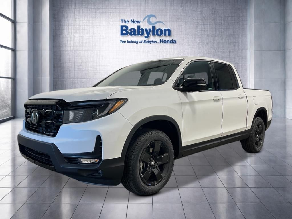 Platinum White Pearl 2026 Honda Ridgeline Pickup Truck All-Wheel Drive 9-Speed Automatic