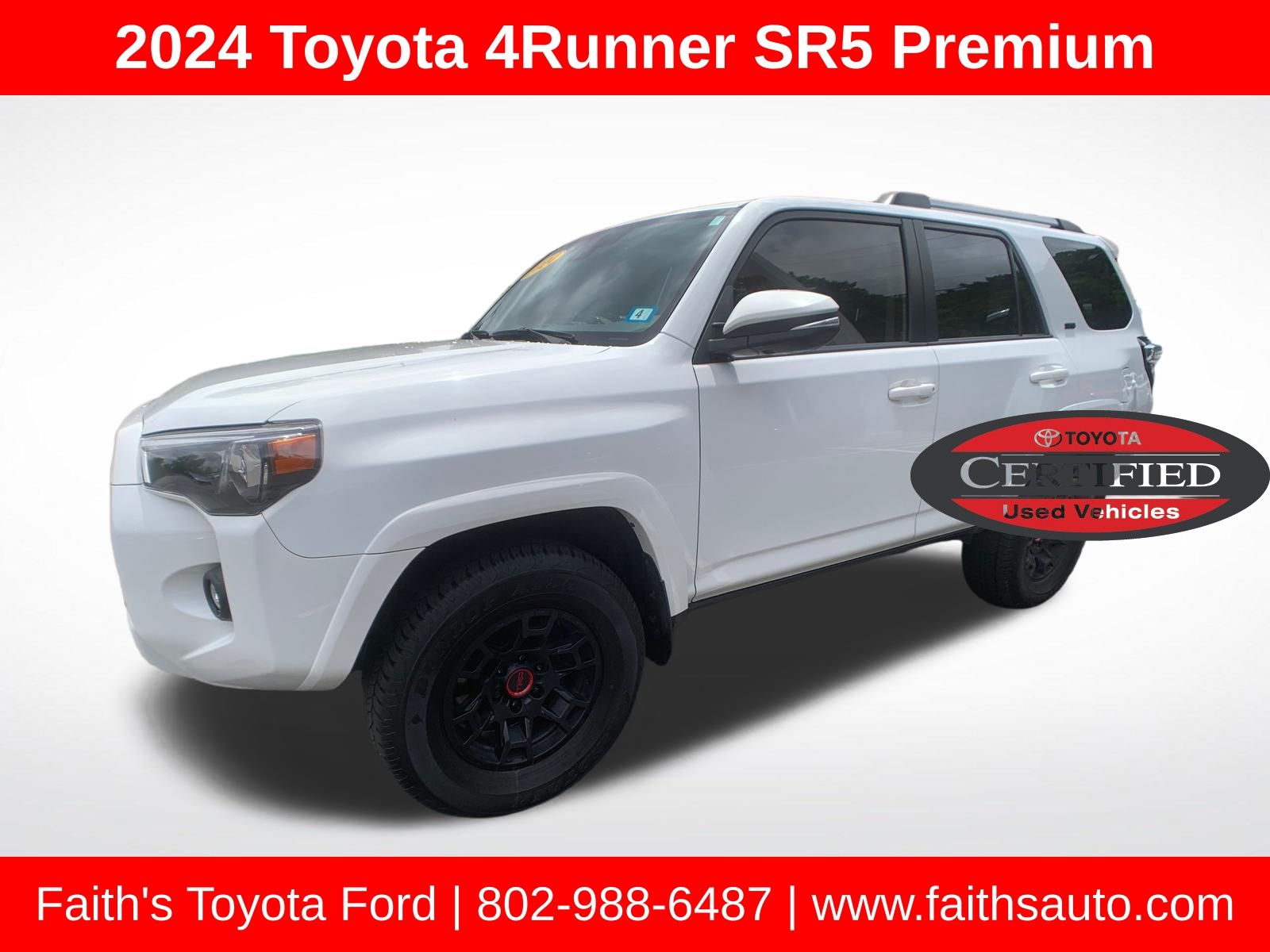 Ice Cap 2024 Toyota 4Runner SUV / Crossover Four-Wheel Drive 5-Speed Automatic