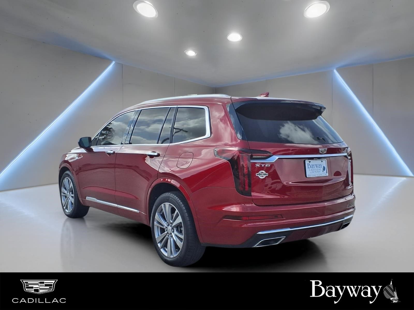 2024 Cadillac XT6 Premium Luxury Red at AutoSavvy Houston Southwest
