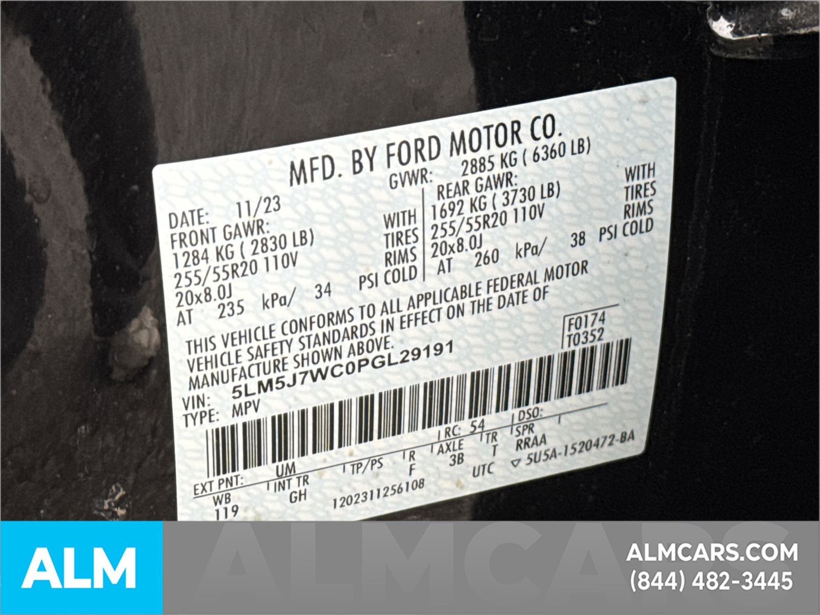 Used 2023 Black Metallic Lincoln Reserve image 37