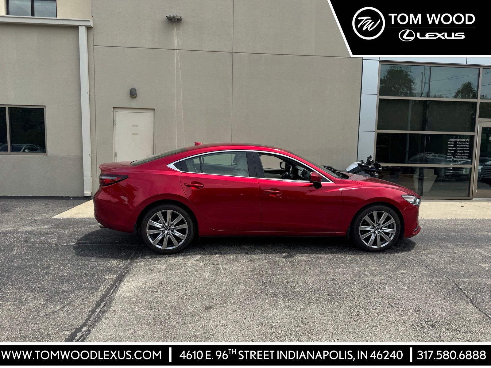 Soul Red Crystal Metallic 2021 Mazda MAZDA6 Sedan Front-Wheel Drive 6-Speed Automatic