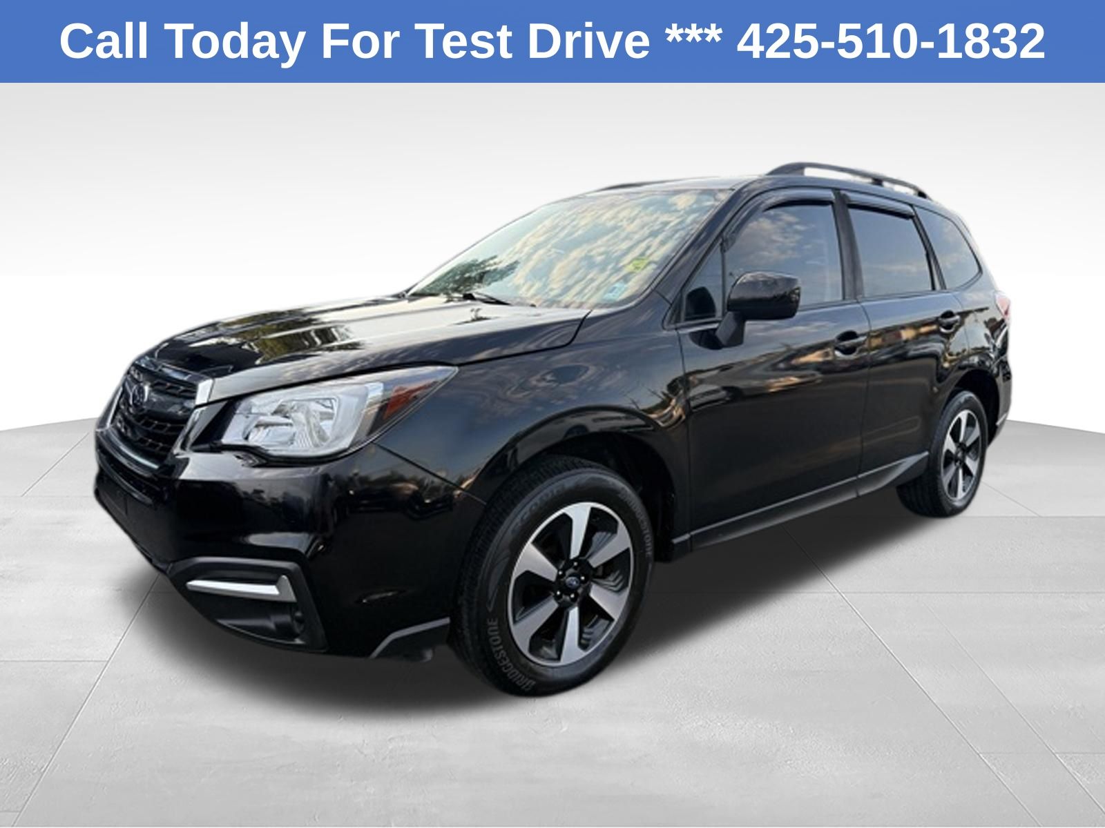 Crystal Black Silica 2017 Subaru Forester SUV / Crossover All-Wheel Drive Continuously Variable Transmission