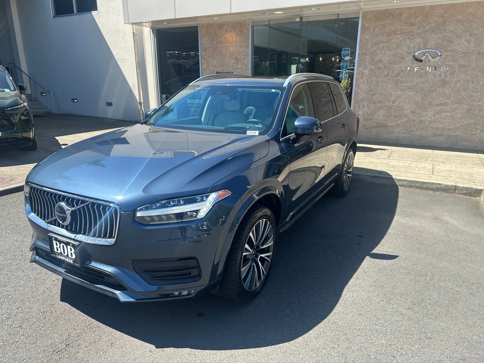 Denim Blue Metallic 2021 Volvo XC90 SUV / Crossover Front-Wheel Drive Automatic