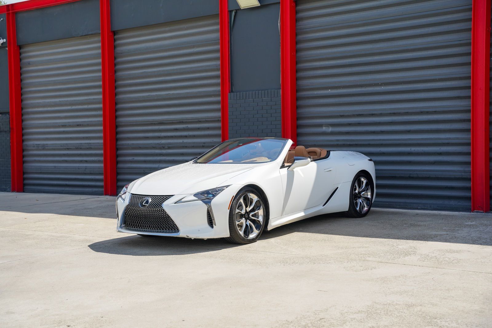 Ultra White 2021 Lexus LC Convertible Rear-Wheel Drive Automatic