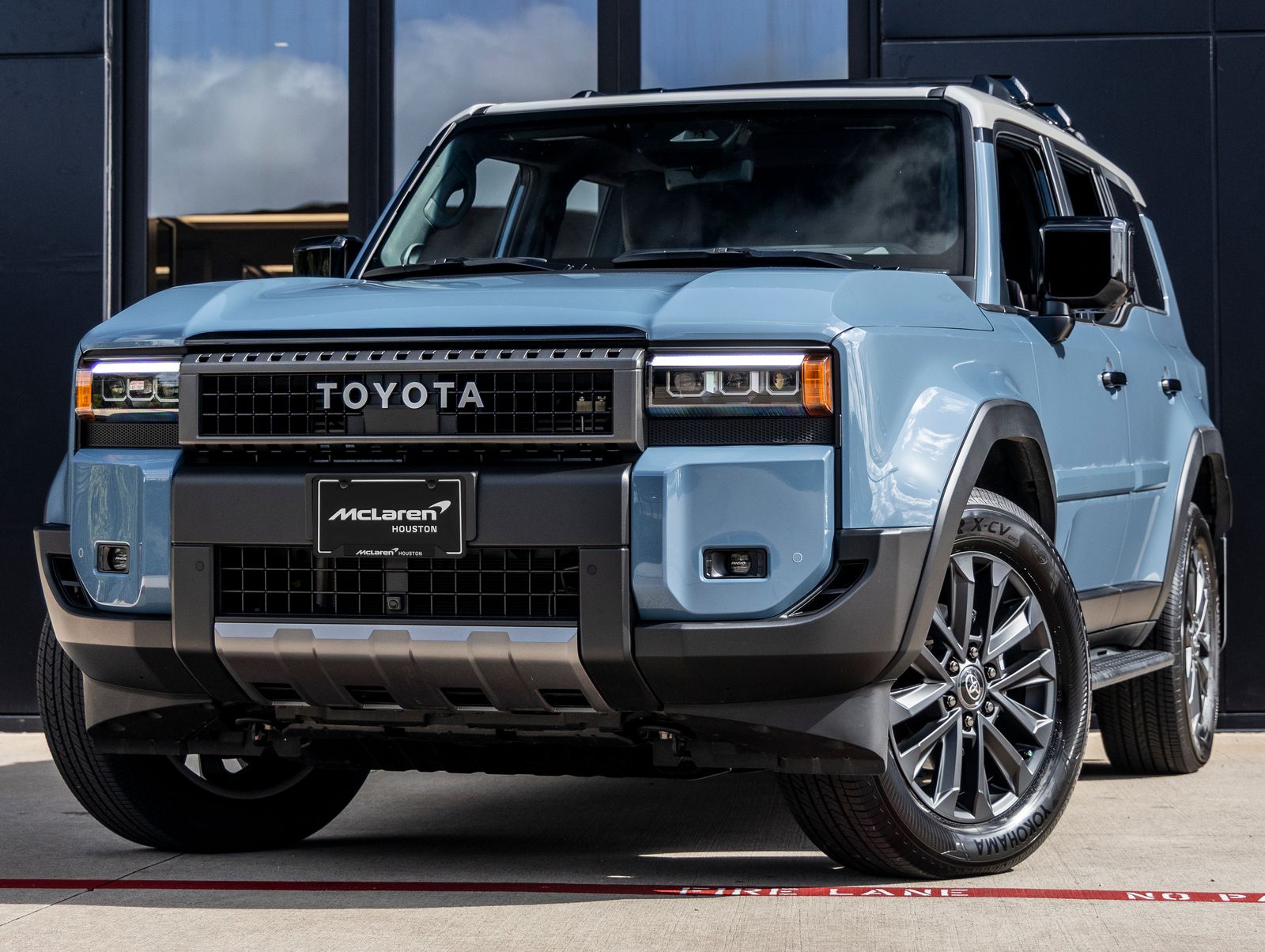 Blue / Gray 2026 Toyota Land Cruiser SUV / Crossover Four-Wheel Drive 8-Speed Automatic