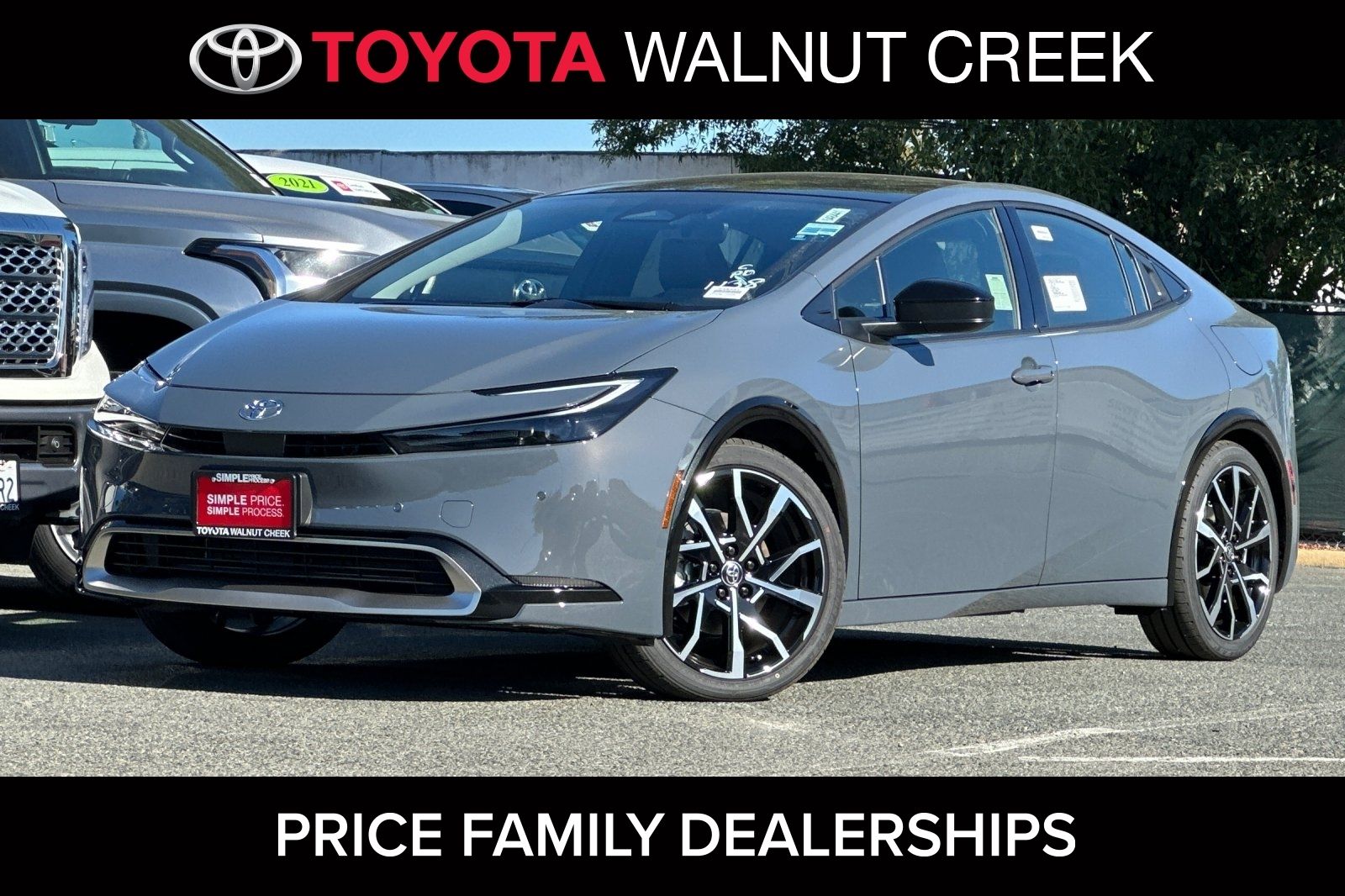 Gray 2026 Toyota Prius Plug-In Hybrid Hatchback Front-Wheel Drive Continuously Variable Transmission