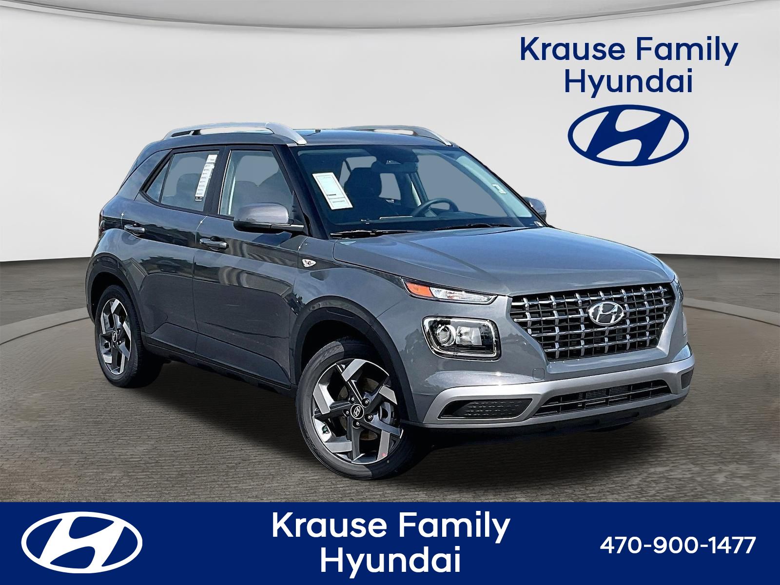 Ecotronic Gray 2026 Hyundai Venue SUV / Crossover Front-Wheel Drive Continuously Variable Transmission