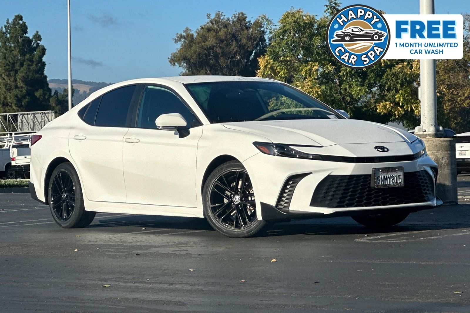 Ice Cap 2025 Toyota Camry Sedan Front-Wheel Drive Continuously Variable Transmission