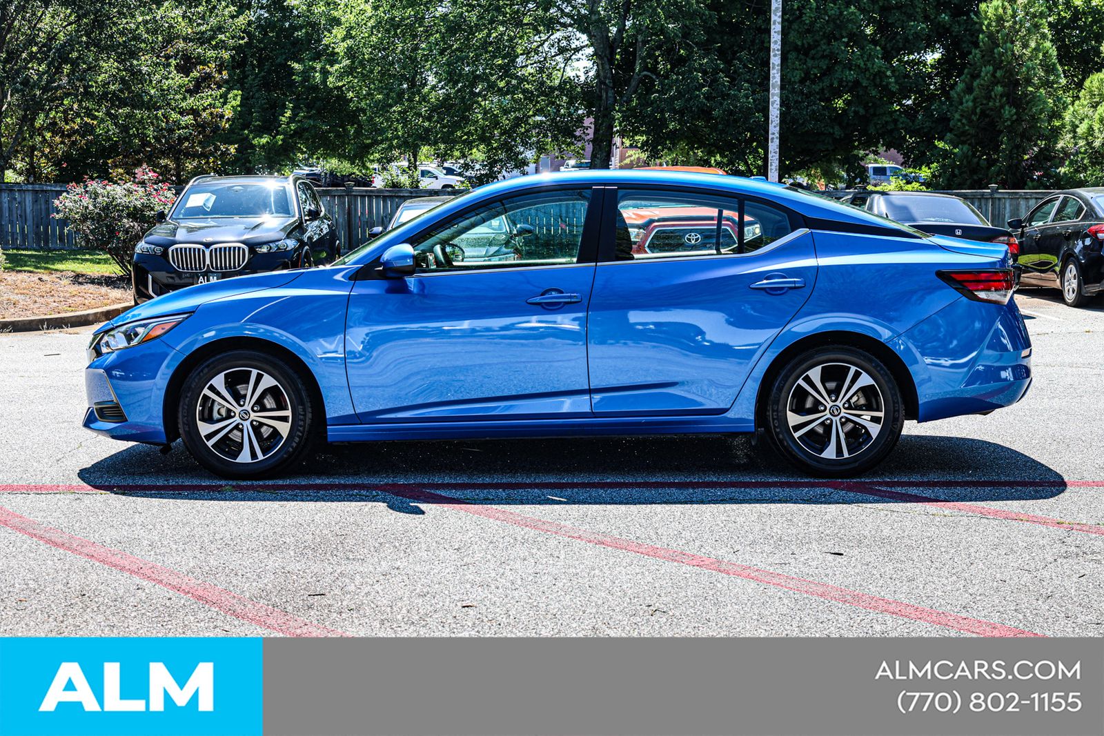 Used 2023 Blue Nissan SV image 10