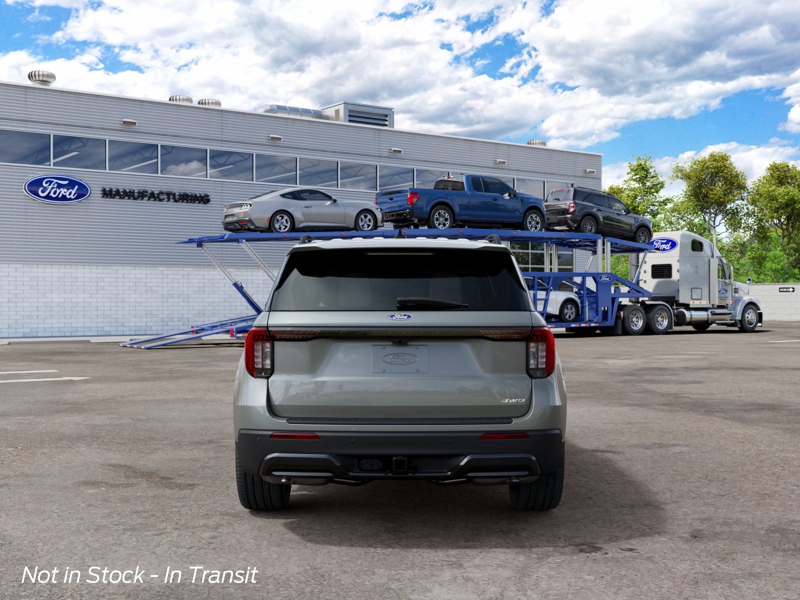 New 2027 Avalanche Gray Ford ST-Line image 6