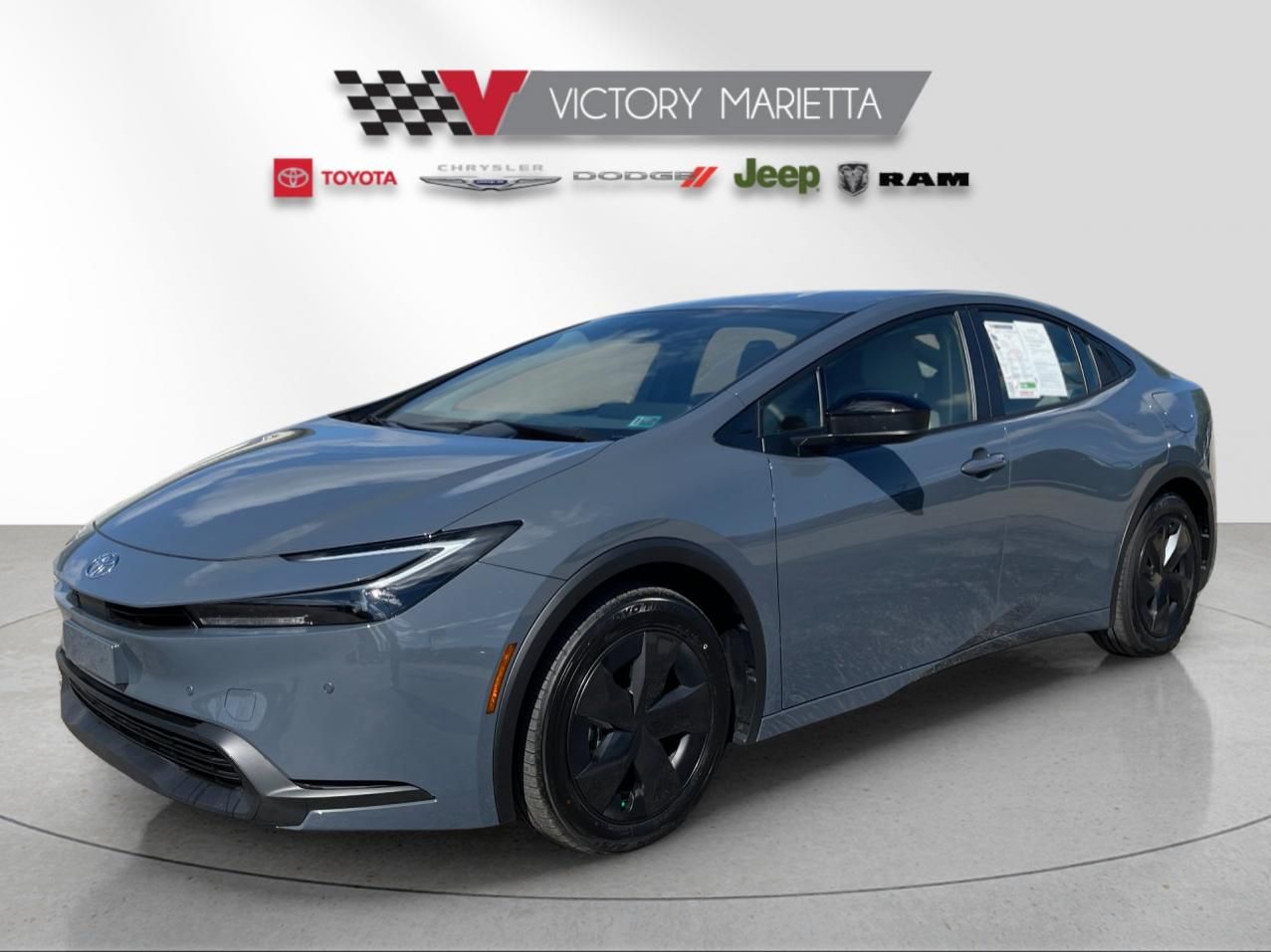 Gray 2026 Toyota Prius LE FWD Hatchback Front-Wheel Drive Continuously Variable Transmission